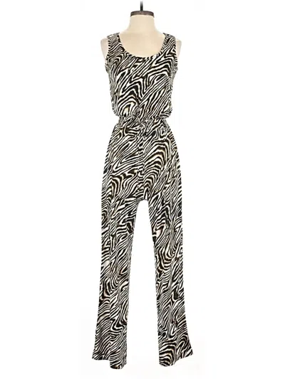 Pre-owned Calvin Klein Jumpsuit In Silver
