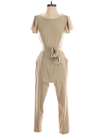 Pre-owned Calvin Klein Jumpsuit In Tan
