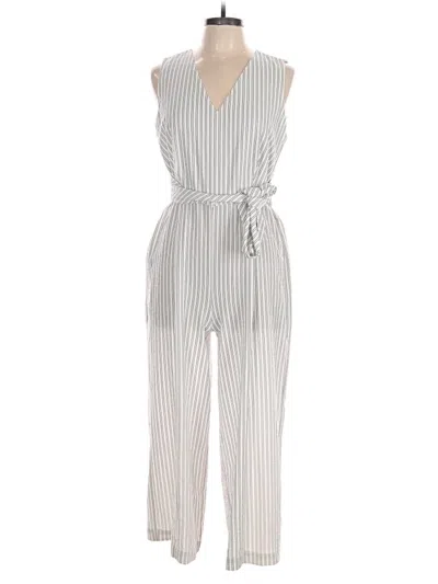 Pre-owned Calvin Klein Jumpsuit In White