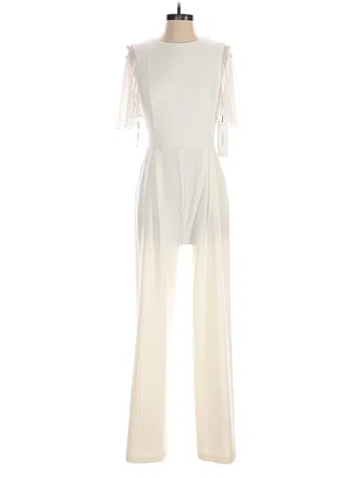 Pre-owned Calvin Klein Jumpsuit In White