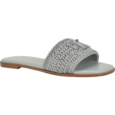 Calvin Klein Kamine Slide Sandal In Gray