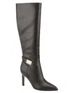 CALVIN KLEIN KCJEORA WOMENS FAUX LEATHER TALL KNEE-HIGH BOOTS