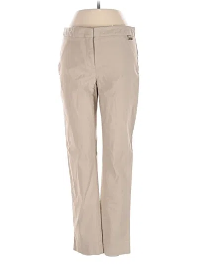 Pre-owned Calvin Klein Khaki Pant In Brown