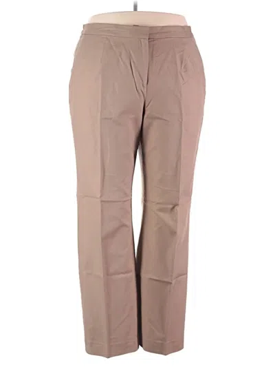 Pre-owned Calvin Klein Khaki Pant In Tan