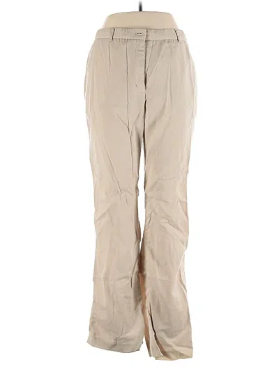 Pre-owned Calvin Klein Khaki Pant In White