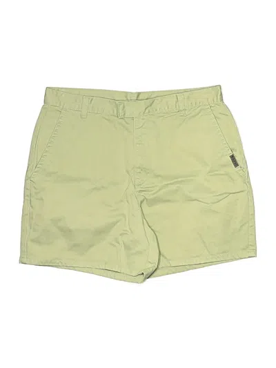 Pre-owned Calvin Klein Khaki Shorts In Green