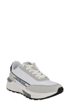 Calvin Klein Khalli Sneaker In Light Gray,medium Pink
