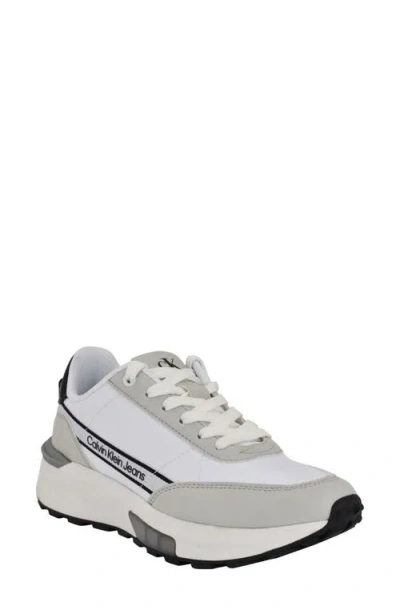 Calvin Klein Khalli Sneaker In Light Grey