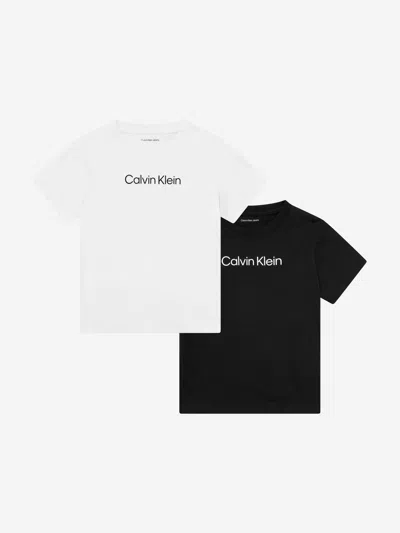 Calvin Klein Kids 2 Pack T-shirt Set In Multi