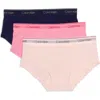 Calvin Klein Kids' 3-pack Hipster Briefs In Multi