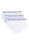 Calvin Klein Kids' 3-pack Hipster Briefs In Multi Monogram