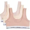 Calvin Klein Kids' Assorted 3-pack Bralettes In Neutral