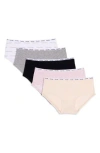 Calvin Klein Kids' Assorted 5-pack Hipster Briefs In  Logo Play