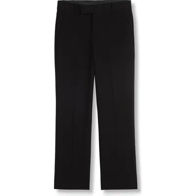 Calvin Klein Kids' Bi-stretch Trousers In Black