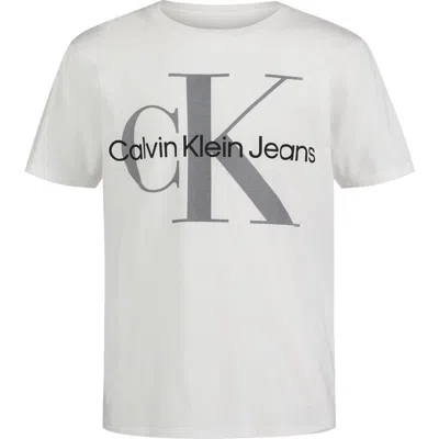 CALVIN KLEIN CALVIN KLEIN KIDS' CORE MONOGRAM LOGO COTTON GRAPHIC T-SHIRT