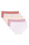 Calvin Klein Kids' Hipster Panties In Multi