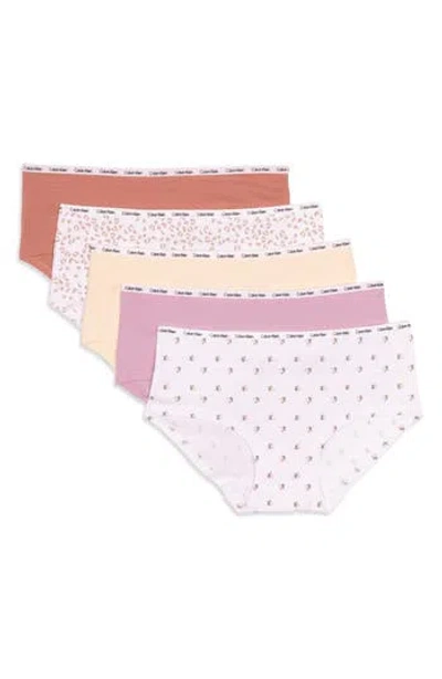 Calvin Klein Kids' Hipster Panties In Multi