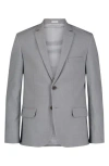 Calvin Klein Kids' Infinite Stretch Two-button Sport Coat In Gray