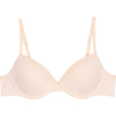 Calvin Klein Kids' Underwire Bra In Sand