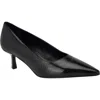 Calvin Klein Kierra Pointed Toe Pump In Black Texture