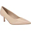 Calvin Klein Kierra Pointed Toe Pump In Light Natural