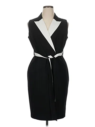 Pre-owned Calvin Klein Kimono In Black