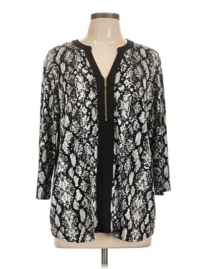 Pre-owned Calvin Klein Kimono In Black