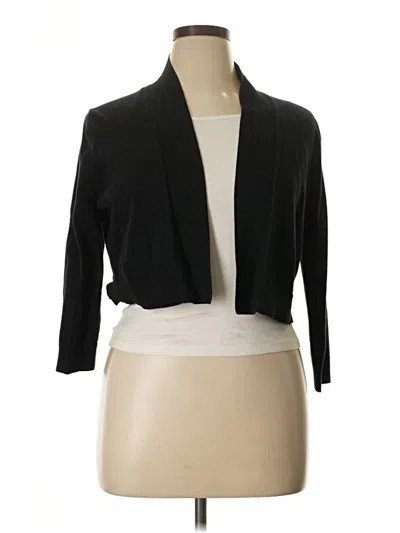 Pre-owned Calvin Klein Kimono In Black