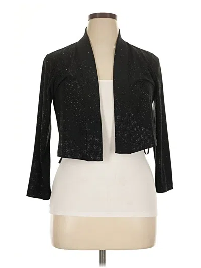 Pre-owned Calvin Klein Kimono In Black