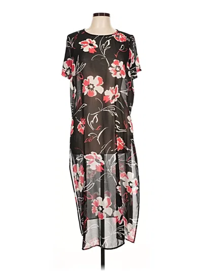 Pre-owned Calvin Klein Kimono In Black
