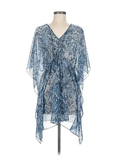 Pre-owned Calvin Klein Kimono In Blue