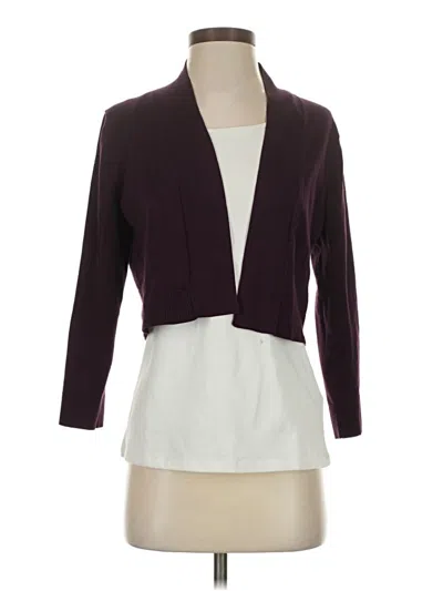 Pre-owned Calvin Klein Kimono In Burgundy