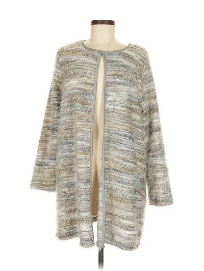 Pre-owned Calvin Klein Kimono In Gray