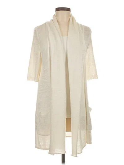Pre-owned Calvin Klein Kimono In Ivory