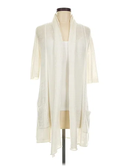 Pre-owned Calvin Klein Kimono In Ivory