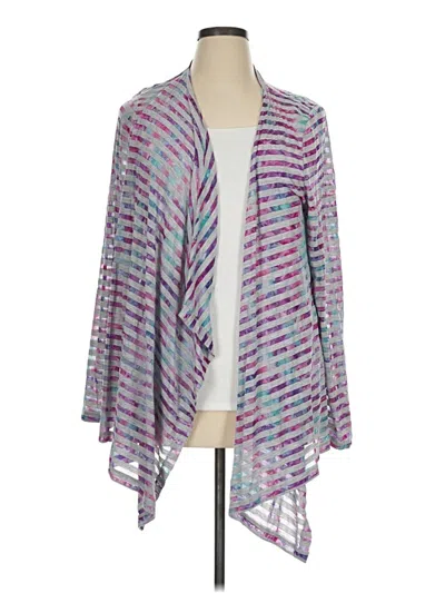 Pre-owned Calvin Klein Kimono In Purple