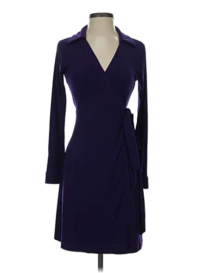 Pre-owned Calvin Klein Kimono In Purple