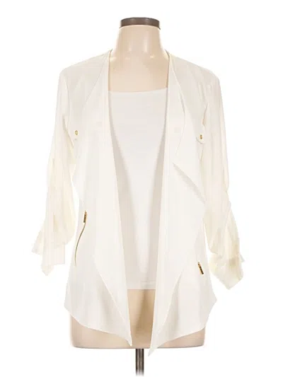 Pre-owned Calvin Klein Kimono In White