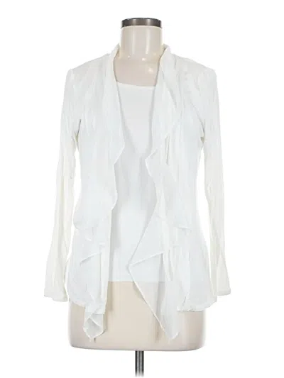 Pre-owned Calvin Klein Kimono In White