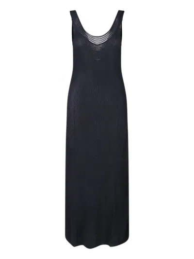 CALVIN KLEIN KNITTED MAXI DRESS