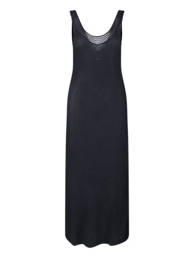 CALVIN KLEIN KNITTED MAXI DRESS