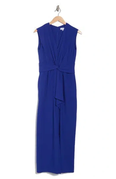 Calvin Klein Knot Front Gauze Jumpsuit