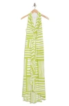 Calvin Klein Knot Front Maxi Dress