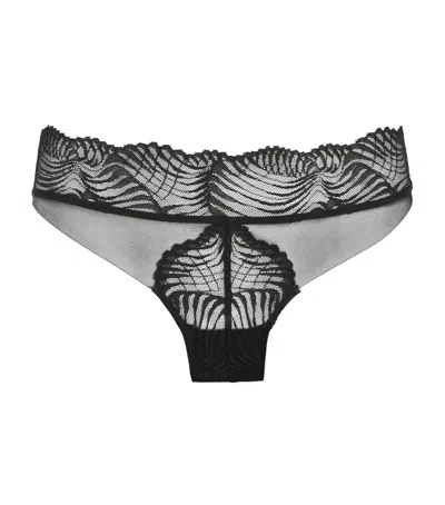Calvin Klein Lace Bikini Briefs In Black