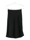 Calvin Klein Lace-insert Slip Skirt In Black