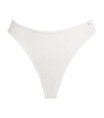Calvin Klein Lace Thong In White