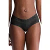 Calvin Klein Attraction Lace Trim Hipster In Black