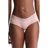 Calvin Klein Attraction Lace Trim Hipster In Subdued