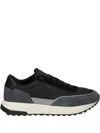 Calvin Klein Lace-up Sneakers In Black