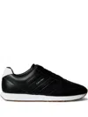 Calvin Klein Lace-up Sneakers In Black
